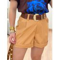 Shorts Courinho Bege