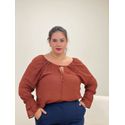 Blusa Berenice Marrom