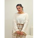 Cropped Leona Bege