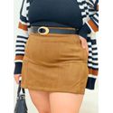 Shorts Saia Francine Marrom