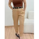 Calça Cenoura Bege