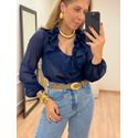 Blusa Cassi Azul