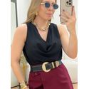 Blusa Degagê Preta