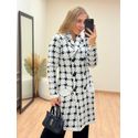 Casaco Tricot Off White
