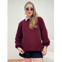 Blusa Penélope Vinho