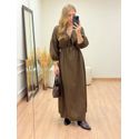 Vestido Marieva Marrom