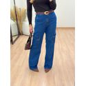 Calça Cargo Wide Leg Jeans