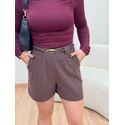 Shorts Marceli Marrom