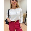 Blusa Moletom Branca