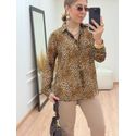 Camisa Animal Print Onça