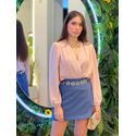 Short Saia Naomi Azul