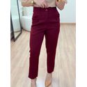 Calça Alfaiataria Reta Marsala