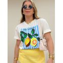 T-shirt Lemon Off White