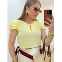 Blusa Joana Amarela