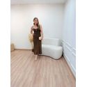 Vestido Jade Marrom