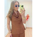 Blusa Dara Marrom