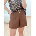 Shorts Stella Marrom