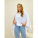 Blusa Capa Branca