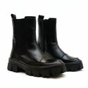 Bota Cano Médio, Bessie - Preta