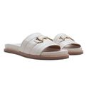 Sandália Papete - Leda, Off White