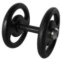 Dumbbell Pintado Com Pegada Emborrachada 12 Kg