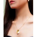 Colar Orgânico Dourado