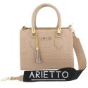 Bolsa Baú Média Matelassê Nude
