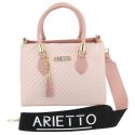 Bolsa Baú Média Matelassê Rosa