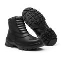 Bota Coturno Em Couro Militar Motociclista Nippon