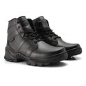 Bota Coturno Em Couro Militar Armata Asphalt - Preto