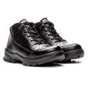 Bota Coturno em couro Militar Armata Cross - Preto Liso