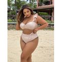 Biquíni Plus Size Alça Removível Nude 0129.11