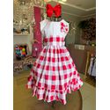Vestido Elba - vermelho