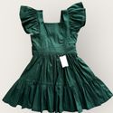 Vestido Mell verde escuro