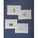 Set de guardanapo de coquetel Copa do Mundo