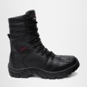Bota Master Boots Cano Longo Semi Impermeável em Couro e com Palmilha Gel