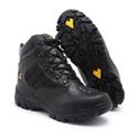 Bota Master Boots K2 Cano Médio Motoqueiro Semi Impermeável Preto