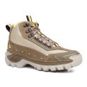 Bota Masculina Couro Legítimo Cano Médio - Creme