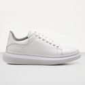 Tenis Masculino Casual Branco Sola Alta Oversize Macquen - Branco/Branco