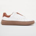 Tenis Masculino Casual Elástico Sneaker Oversize - Caramelo