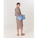 BOLSA ATOALHADA AZUL AUGUST 