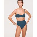 CALCINHA HOT PANTS ALLY BIQUINI AZUL AQUAMARINE 