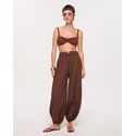 CALÇA CHARLOTTE MARROM CAPPUCCINO 