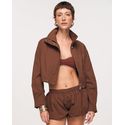 CASACO BOMBER AMELIE MARROM CAPPUCCINO 