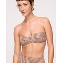 TOP BIQUINI RAISSA PIED DE POULE NK 