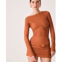 Blusa Lana Cobre