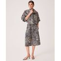Casaco Bomber Amelie Animal Print Zebra