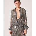 Camisa Luisa Animal Print Zebra
