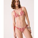 TOP BIQUINI TRICÔ VERMELHO ZOE 