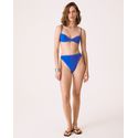 Calcinha Biquini Anette Azul Com Tachas Nk